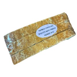 Ruth’s Orange Chocolate Biscotti with Candied Orange Bits 1 Dozen – Gourmet Baked Treats | Delicious Gift with The Finest Ingredients | Guaranteed to Arrive Fresh