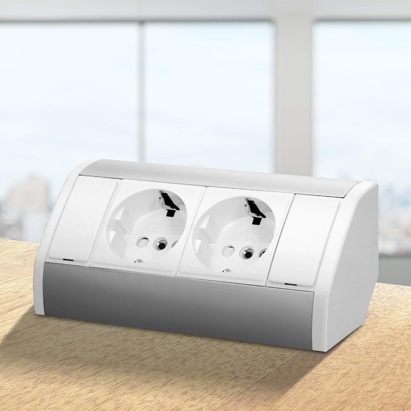 Miratic Corner Socket Kitchen Corner Socket Strip Kitchen 2 Compartments