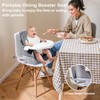 INFANS 9 in 1 High Chair, Convertible Baby Highchair for