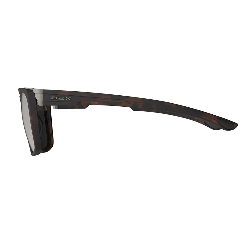 BEX® SUNGLASSES ADAMS FULL FRAME LIFESTYLE SUNGLASSES (Tortoise Brown/Brown/Silver)