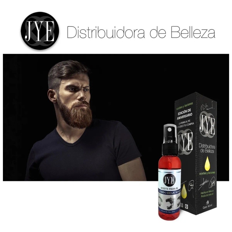 Aceite Jye Cuidado Acondiciona De La Barba Y Bigote