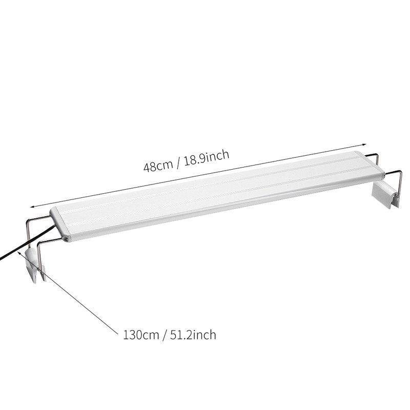 13W High Bright LED Light Lamp with Bracket for Aquarium