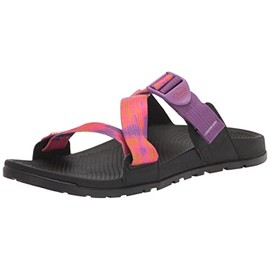 Chaco Women's Lowdown Slide Sandal, Faded Orange, 6