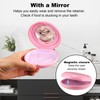 Retainer Case, Slim Aligner Case with Adjustable Vent Holes and
