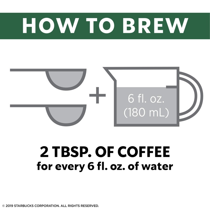 STARBUCKS® House Blend – Ground Coffee 18oz - Packaging may