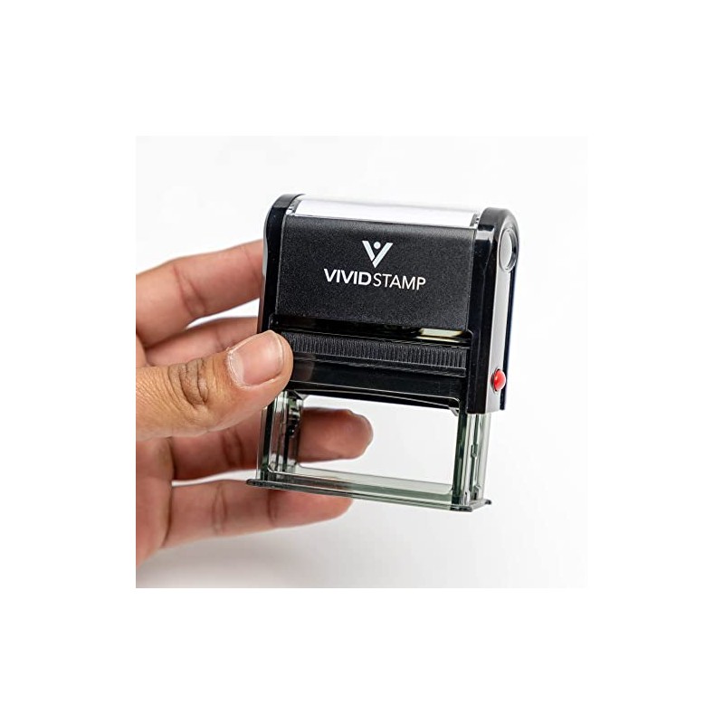 BackOrder Self Inking Rubber Stamp (Black Ink) - X-Large 2