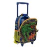 Mochila con Ruedas Azul Diseño 3D de Dinosaurio Chenson Korav