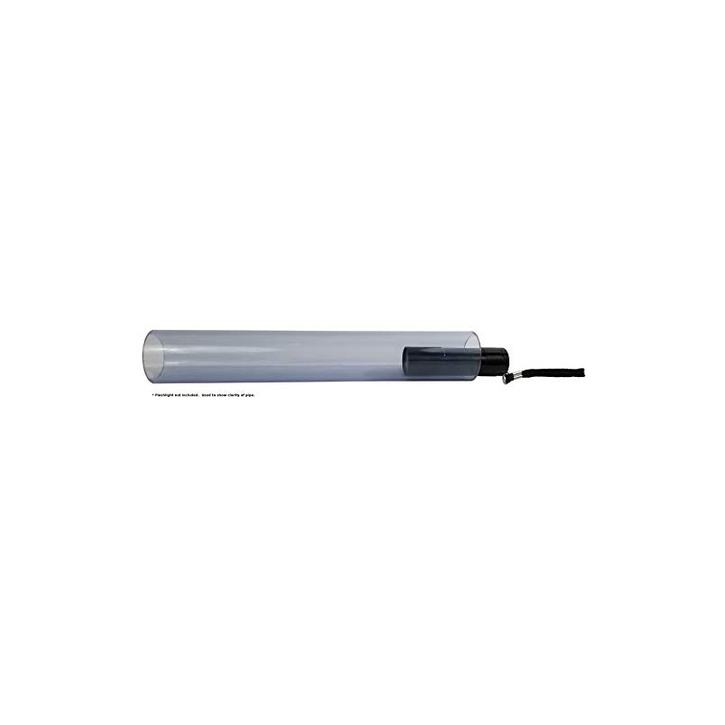 2 Inch Clear PVC Schedule 40 Pipe [Pipe ID 2.047