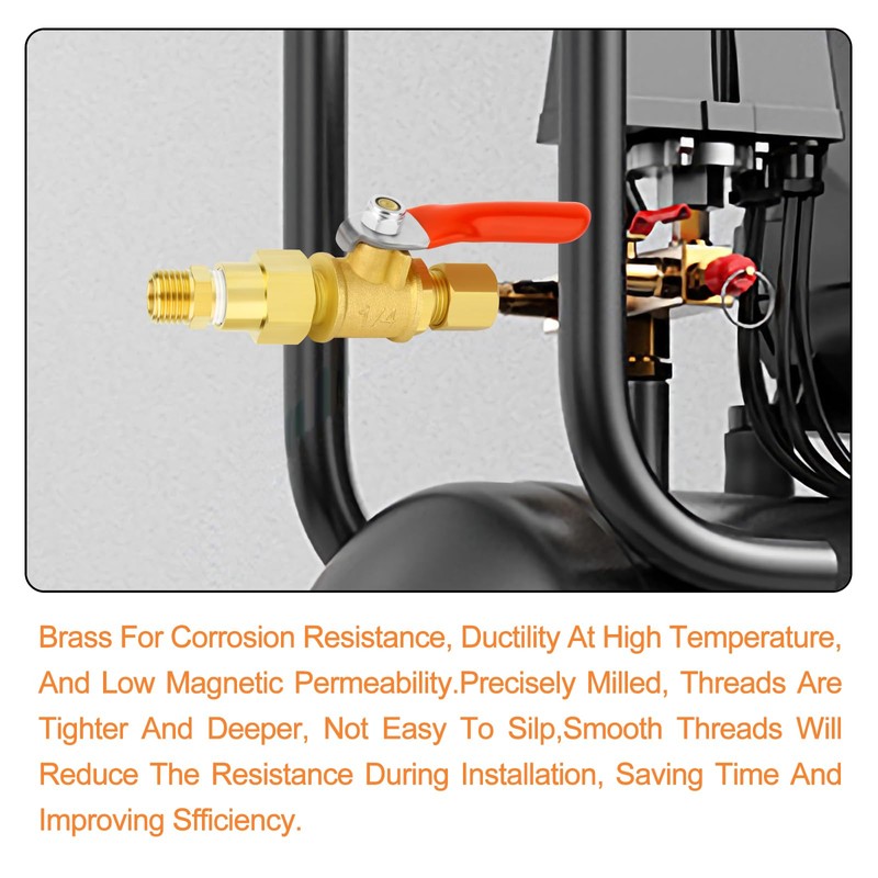 GASHER 5PCS Brass Pipe Fitting, Coupling, Reducer Adapter, 3/4" x