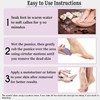 6 Packs Foot Pumice Stone, Double Sided Foot Scrub for