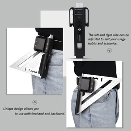 TOPOWN Rafter Square Belt Clip for 7In Rafter Square - Left and Right bidirectional Square Holster EDC Belt Tool Holster Compatible with Rafter Square Holder Clip On Belt The Fastest Quick