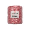 JAM PAPER Twine - Red & White Baker's Twine -