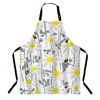 BGBDEIA Bees and Chamomile Kitchen Apron for Women Men, Adjustable