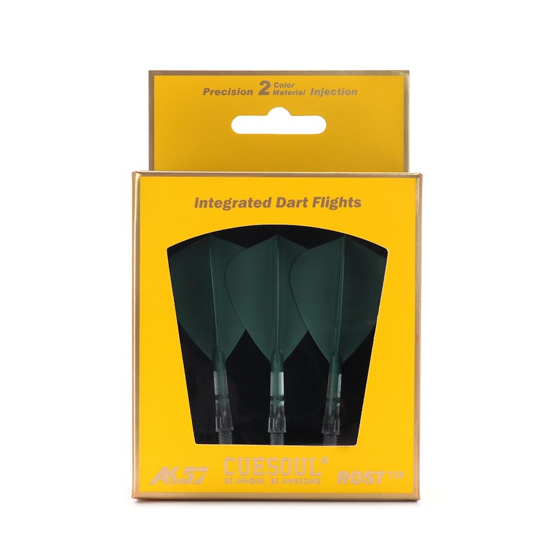 CUESOUL ROST T19 Integrated Dart Shaft and Flight Kite Shape,Set