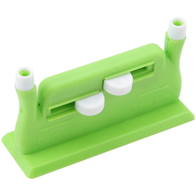 CENPEK 2 Pieces Desk Needle Threader, Automatic Double Needle Hand