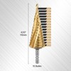 Vearter Step drill 4241 4-32 mm HSS cobalt step drill