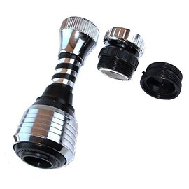 Soytich Water-Saving Shower Head Tap Saving Valve Swivel Shower (11.8 cm)