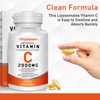 Liposomal Vitamin C Capsules 2000mg - High Strength Gluten Free