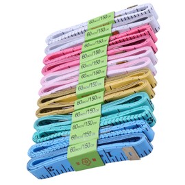Operitacx 12St leichtes Maßband kosten weiches Maßband Körpermaßband Maßband 1,5 Meter Stoffbandmaß zum Nähen handwerkliches Maßband Stoffmaßband Maßband aus Stoff flexibel Weiches Lineal 8g