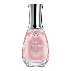 Sally Hansen Diamond Strength, Champagne Toast, Nail Growth, Protective Layer, Sheer, Shimmery Pink Nail Polish