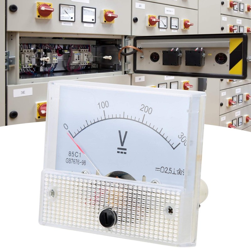 Voltmeter Analogue Panel Voltmeter Voltmeter Pointer DC High Accuracy Installation