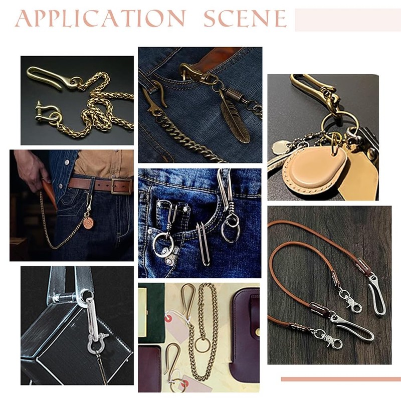 PH PandaHall 4pcs 2 Sizes Solid U Shape Hook Car