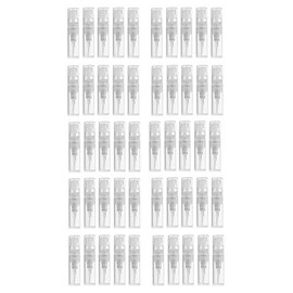 Morezmore M00683x10 50pc Small Spray Bottles Refillable Empty Perfume Atomizer Bottles Mini Spray Bottles 1.5 ml