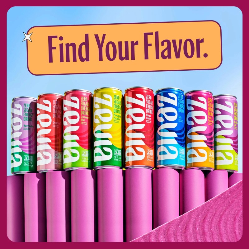 Zevia Sparkling Drink 12 Ounce Pack of 12 Naturally Sweetened