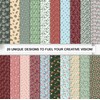 40 Pcs Cotton Bundles Charm Packs for Quilting, Precuts Quilt
