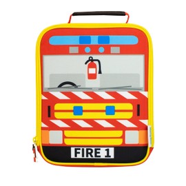 Harry Bear Kids Lunch Bag Fire Engine Red