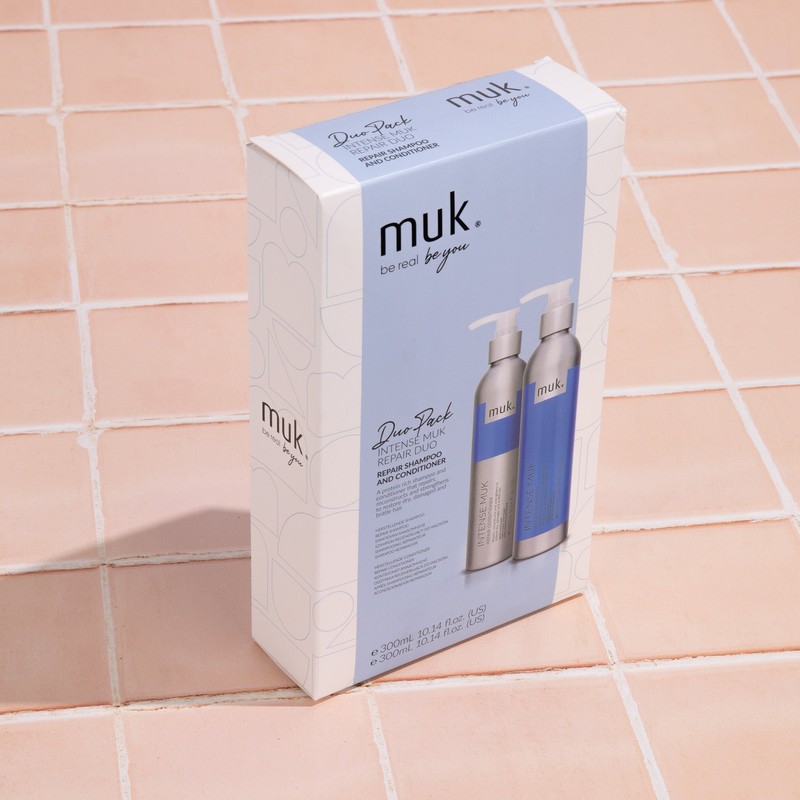 Muk Intense muk Repair Shampoo and Conditioner 300ml Duo Pack