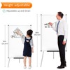 VIZ-PRO Magnetic Portable Easel Dry Erase Board, Flipchart Easel Stand