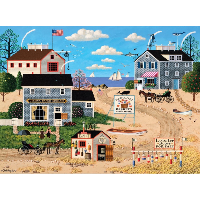 Buffalo Games - Charles Wysocki - Nantucket Breeze - 1000