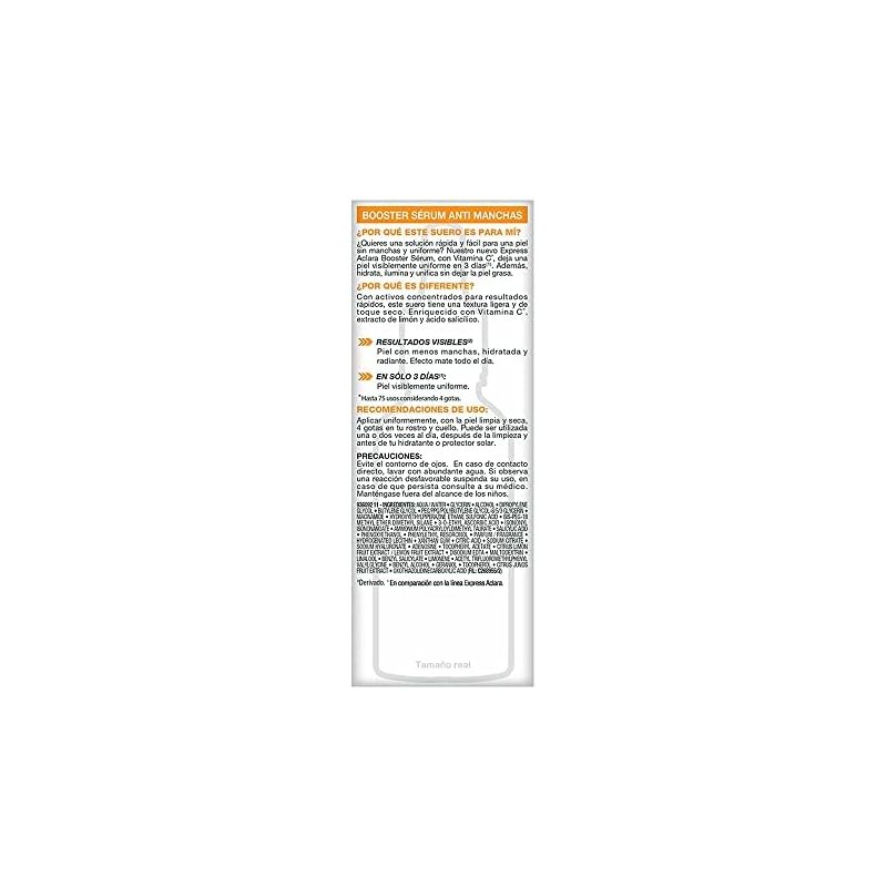 Garnier Skin Active Express Aclara Serum Anti Manchas con Vitamina