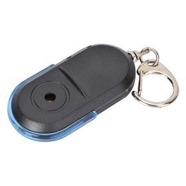 Mini Key Finder Mini Key Finder Wireless Anti-Lost Item Finder Voice Control Whistle Key Finder Keychain Locator for Finding Keys, Wallets, MP3s (Blue)