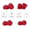 Replacement Eartips Compatible with Powerbeats 3 Powerbeats 2/1, 4 Pairs