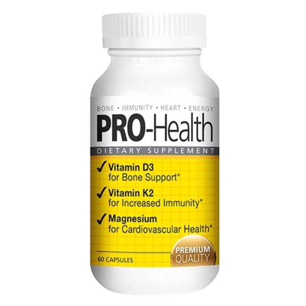 Dr Newtons Naturals PRO - Health Vitamin D Supplement, 5000 iu of Vitamin D3, Vitamin K2 and Magnesium - 60 Capsules
