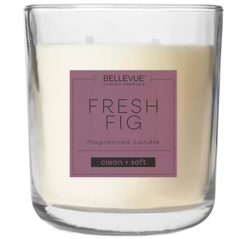 Bellevue Luxury Candles, 11oz, 4-Pack, Soy Blend Candles Formulated with