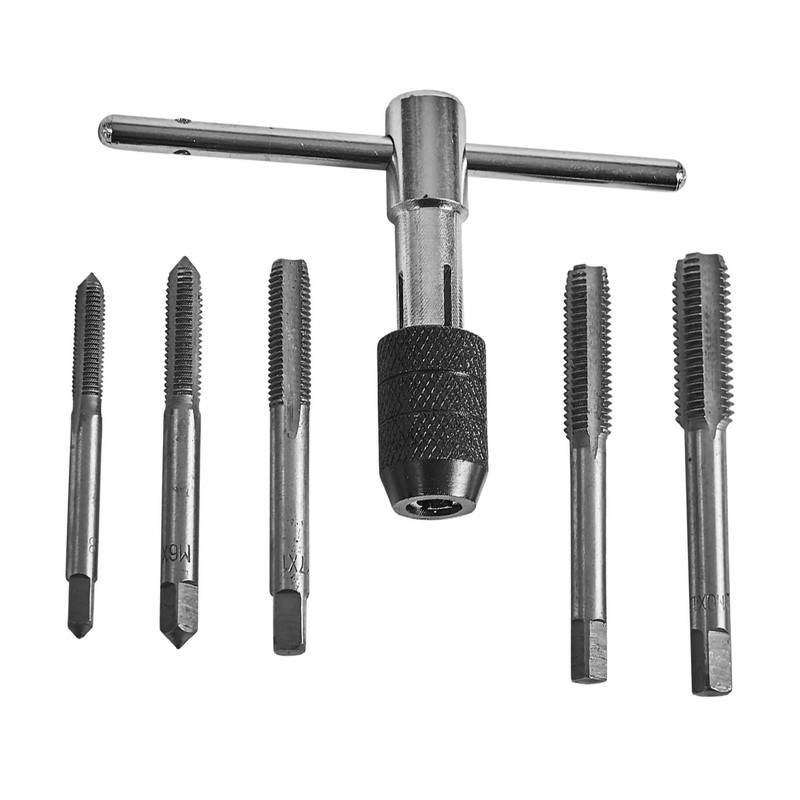DEKTON 6-Piece Metric Tap Wrench Set - Adjustable Tap Wrenches,