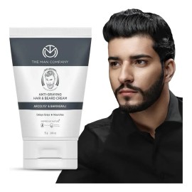 Crema Anticanas Para Cabello Y Barba The Man Company Para Ho