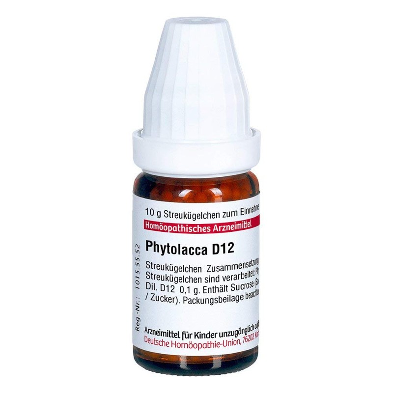 DHU Phytolacca D12 10g Globules