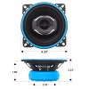Recoil RCX4 Echo Series 4-Inch Car Audio Coaxial Speaker System,