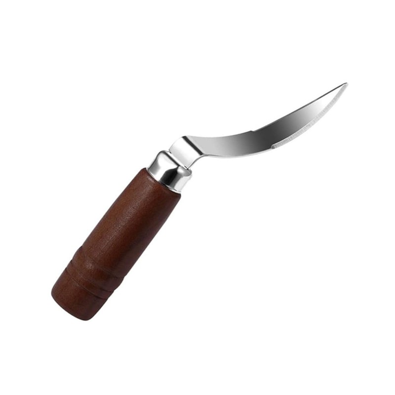 Coconut Tool, Coconut Peeler Tool Stainless Steel Coconut Opener Scraper