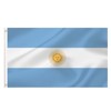 Large Argentina Flag, 3X5Ft Argentine Flags Banner Decor, Indoor Outdoor