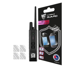 IPG for Garmin PRO 550 Plus Handheld Dog Training System Screen Protector (4 Units) Invisible Touch Screen Sensitive Ultra HD Clear Film Anti Scratch Skin Guard - Smooth for PRO550Plus