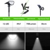 Biling Solar Spotlights Outdoor, 2-in-1 Solar Landscape Lights 12 LED