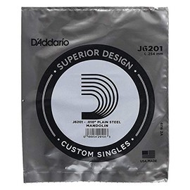 D'Addario J6201 .010 Plain Steel Single String for Mandolin