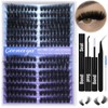 Volume Lash Clusters Kit DIY Lash Extension Kit D Curvature