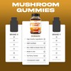 Mushroom Gummies 2500mg 10 in 1 Blend (120 Gummies with