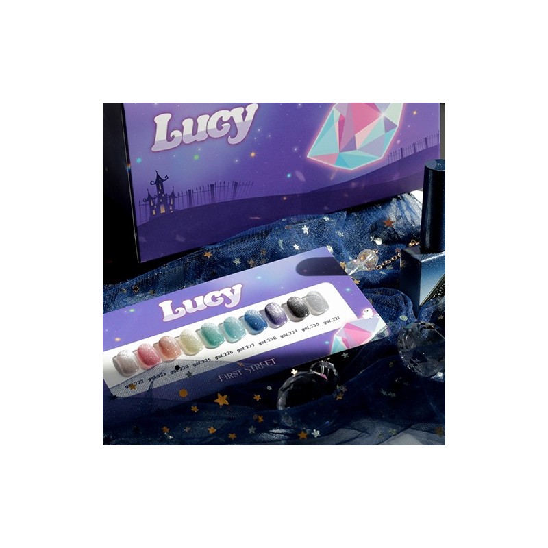 classic nail First Street Lucie Glitter Gel 10-piece set +